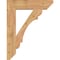 Ekena Millwork Olympic Slat Smooth Bracket, Western Red Cedar, 5 1/2"W x 28"D x 36"H BKT06X28X36OLY06SWR - alternate 4
